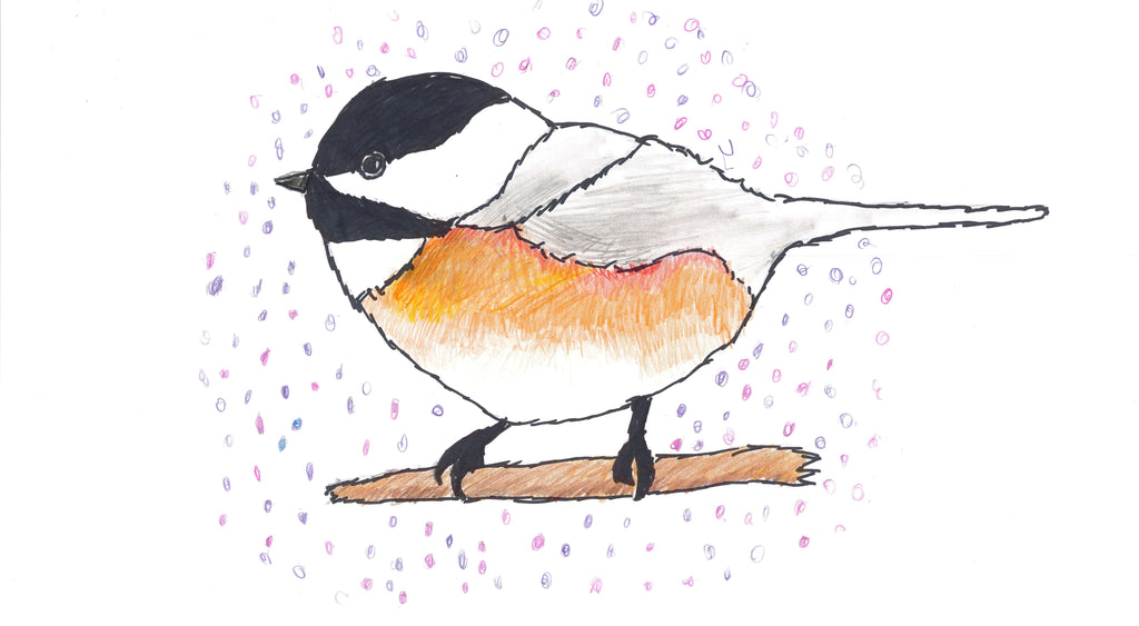 Chickadee Notecard Set of 5