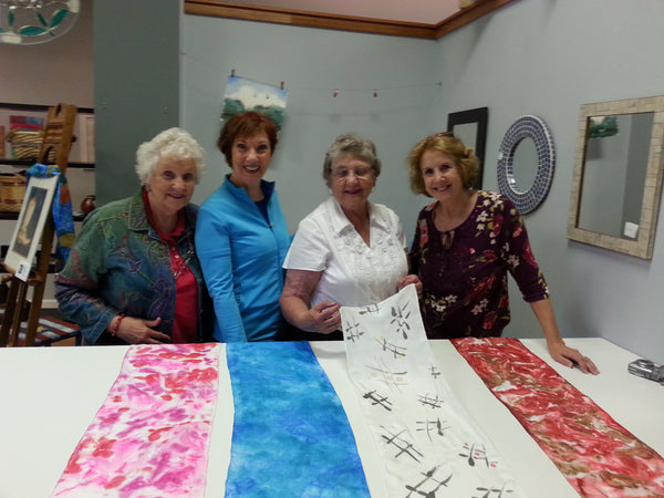 Poetry/Quote Silk Scarf Painting Class
