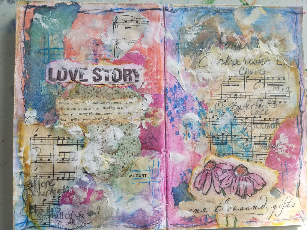 Mixed Media Explorations - Creating your Art Journal Page