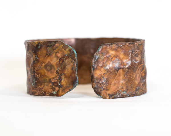 Pounded Copper Bracelet