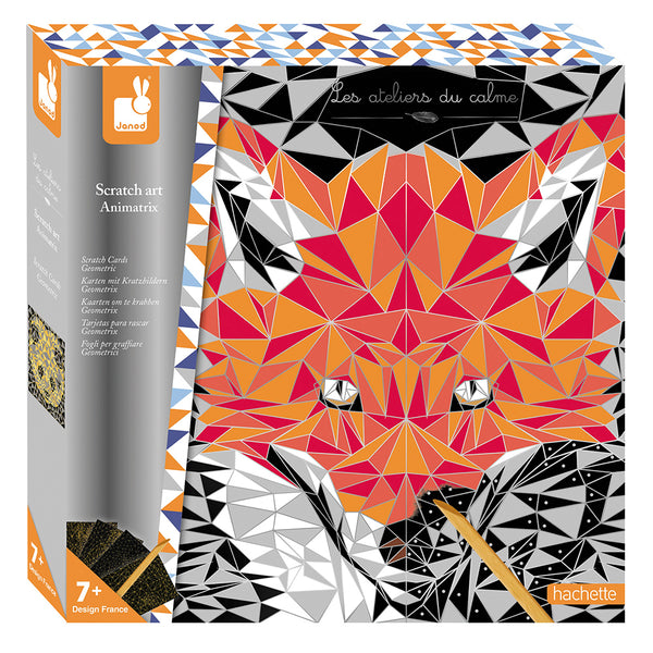 Animetrix Scratch Art Kit by Janod